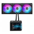 ASUS ROG Ryuo IV SLC 360 ARGB Processor All-in-one liquid cooler 12 cm Black