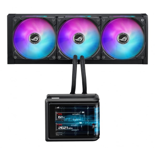 ASUS ROG Ryuo IV SLC 360 ARGB Processor All-in-one liquid cooler 12 cm Black