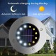 Maclean MCE318 LED Solar Pathway Lights with Ground Spike 12 LED SMD Neutral White 4000K 0.7 W Solar Lamp for Outdoor Path Light Garden Lights IP44 Maclean MCE318 LED Solar Pathway Lights with Ground Spike 12 LED SMD Neutral White 4000K 0.7 W Solar Lamp for Outdoor Path Light Garden Lights IP44