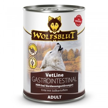 Wolfsblut VetLine Gastrointestinal Duck, Sweet Potato Adult 395 g