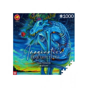 Puzzle Good Loot Imagination - Kamil Jak bczak: White Wolf 1000 pc(s)