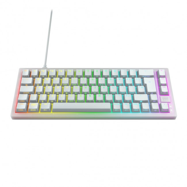 CHERRY K5V2 Compact keyboard Gaming USB QWERTZ German White