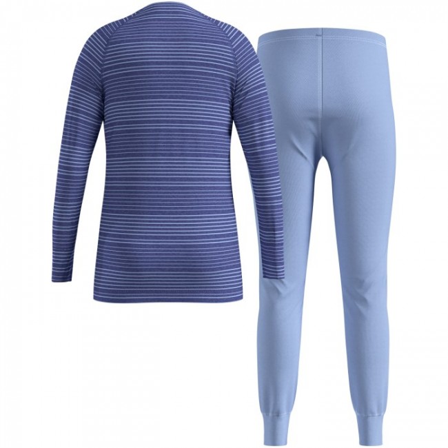 Thermal underwear - Odlo Set long ACTIVE WARM SET size 92 cm Blue Thermal underwear - Odlo Set long ACTIVE WARM SET size 92 cm Blue