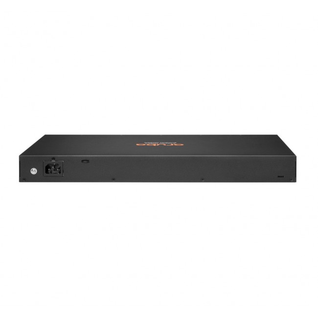 HPE Aruba Networking CX 6100 24G Class4 PoE 4SFP+ 370W Managed L3 Gigabit Ethernet (10/100/1000) Power over Ethernet (PoE) 1U Black