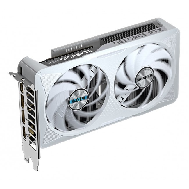 GIGABYTE GeForce RTX 5060 EAGLE OC ICE 8G Graphics Card - 8GB GDDR7, 128bit, PCI-E 5.0, 2550 MHz Core Clock, 3 x DisplayPort, 1 x HDMI, GV-N5060EAGLEOC ICE-8GD GIGABYTE GeForce RTX 5060 EAGLE OC ICE 8G Graphics Card - 8GB GDDR7, 128bit, PCI-E 5.0, 2550 MHz Core Clock, 3 x DisplayPort, 1 x HDMI, GV-N5060EAGLEOC ICE-8GD