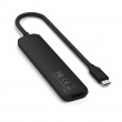 Satechi ST-P6SK interface hub USB Type-C 10000 Mbit/s Black
