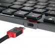 CHERRY KW X ULP 2.0 MINI keyboard Home/Office USB + RF Wireless + Bluetooth QWERTZ German Black