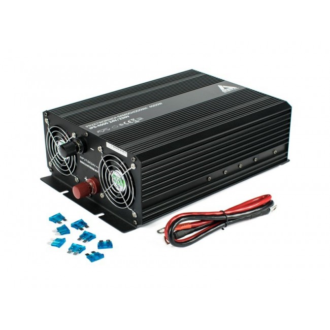 AZO Digital 24 VDC / 230 VAC Automotive Inverter IPS-4000 4000W