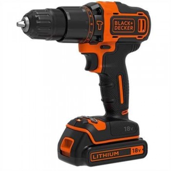 Black & Decker BDCHD18-QW drill Black,Orange 1400 RPM