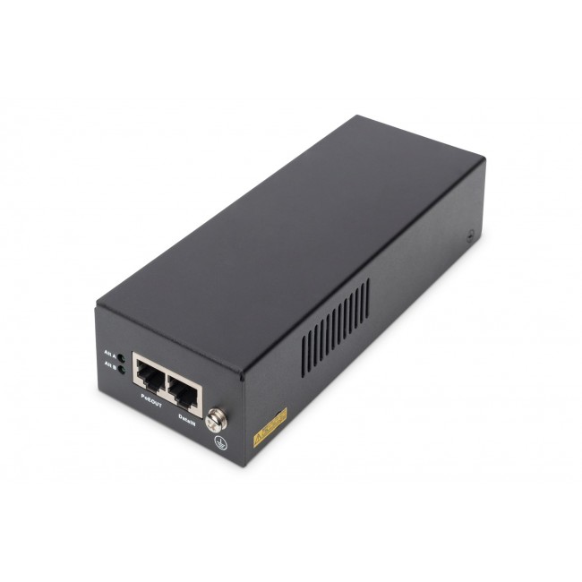 Digitus Gigabit Ethernet PoE++ Injector, 802.3bt, 85 W Digitus Gigabit Ethernet PoE++ Injector, 802.3bt, 85 W