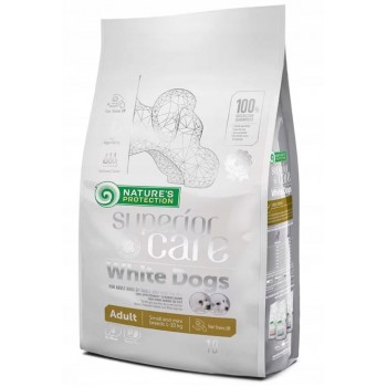 NATURE'S PROTECTION Superior Care White Dogs Grain Free Adult Small Lamb - dry dog food - 10 kg