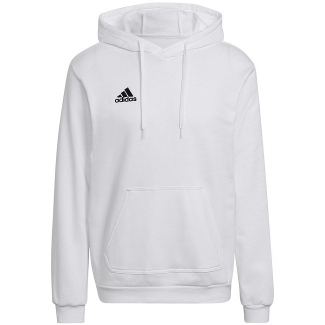 adidas Entrada 22 Hoody Men's Sweatshirt White HG6302 M adidas Entrada 22 Hoody Men's Sweatshirt White HG6302 M