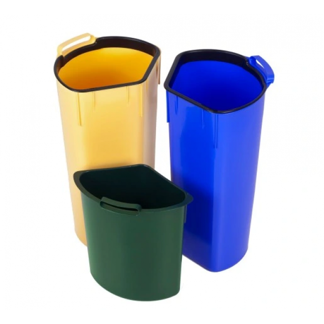 Set of baskets to segregate CurverTRIO 17 + 17 + 6 L Set of baskets to segregate CurverTRIO 17 + 17 + 6 L