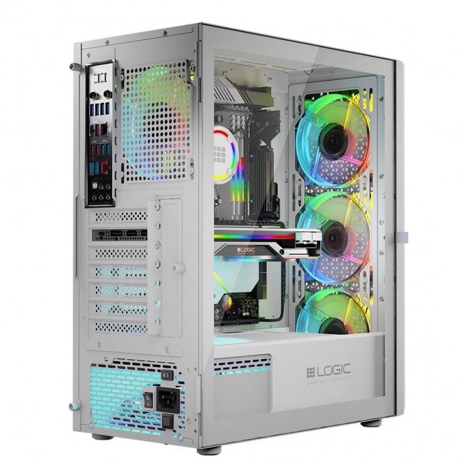 Logic ARAMIS ARGB MINIDI USB 3.0 Case White Logic ARAMIS ARGB MINIDI USB 3.0 Case White
