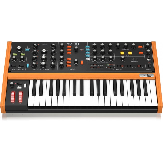 Behringer POLY D synthesizer Analog synthesizer 37 Black Behringer POLY D synthesizer Analog synthesizer 37 Black