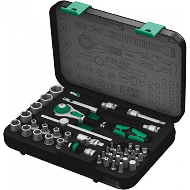 Wera 05003533001 socket wrench Socket wrench set 42 pc(s) Wera 05003533001 socket wrench Socket wrench set 42 pc(s)