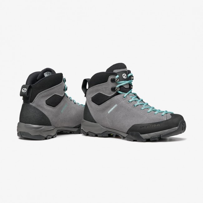 Scarpa MOJITO HIKE GTX WOMAN, 38, Smoke - Jade Scarpa MOJITO HIKE GTX WOMAN, 38, Smoke - Jade