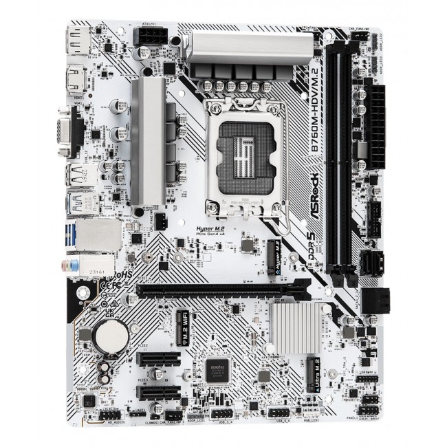 Asrock B760M-HDV/M.2 motherboard Intel B760 LGA 1700 micro ATX