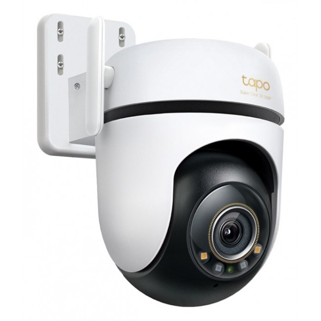TP-Link Outdoor Pan/Tilt Security Wi-Fi Camera SPEC: 3K 5MP (2880x1620), 2.4 GHz, 2 External Antennas, 1 Ethernet Port, Horizontal 360 