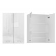 Topeshop POLA MINI DD BPO bathroom storage cabinet White Topeshop POLA MINI DD BPO bathroom storage cabinet White