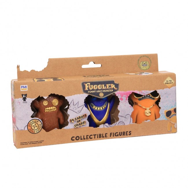 FUGGLER S3 GOLD EDITION FIGURES - 3 PACK (ASSORTMENT) FUGGLER S3 GOLD EDITION FIGURES - 3 PACK (ASSORTMENT)