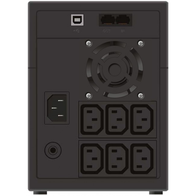 PowerWalker VI 2200 LCD/IEC uninterruptible power supply (UPS) Line-Interactive 2.2 kVA 1200 W 6 AC outlet(s)
