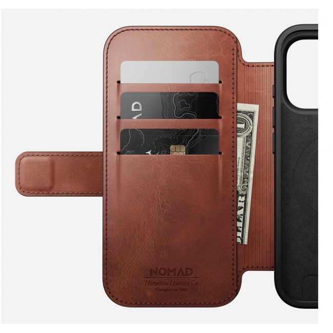 Nomad Modern Leather Folio mobile phone case 16 cm (6.3