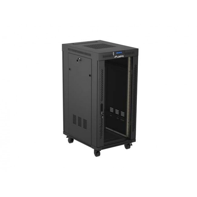 Lanberg FF01-6824-12BL rack cabinet 24U Freestanding rack Black Lanberg FF01-6824-12BL rack cabinet 24U Freestanding rack Black