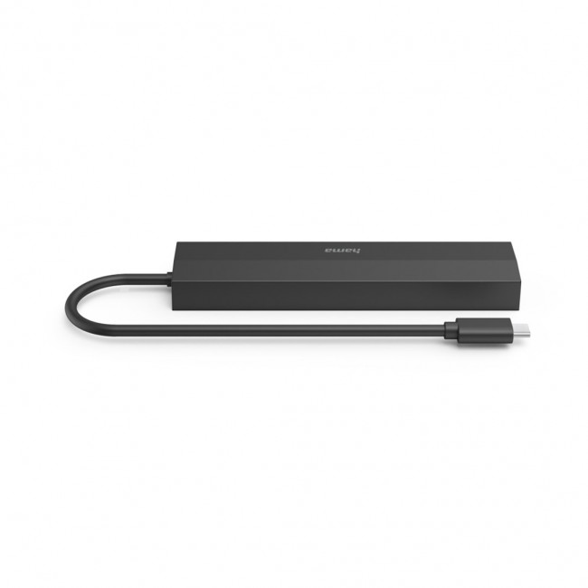 Hama 00200144 interface hub USB 3.2 Gen 1 (3.1 Gen 1) Type-C 5000 Mbit/s Black
