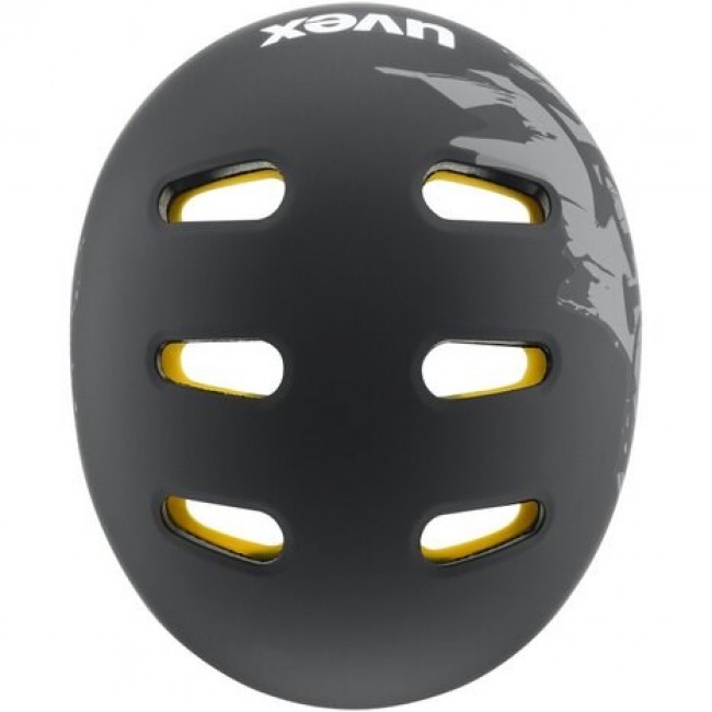 UVEX Kid 4 Style MIPS kids cycling helmet, dirt black matt