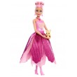 Barbie Petal Pop Scented Fashion Doll with Pink Tulip Dress, Reveal Accessories like Bunny & More
