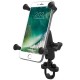 RAM Mounts X-Grip Large Phone Mount with Handlebar U-Bolt Base RAM Mounts X-Grip Large Phone Mount with Handlebar U-Bolt Base