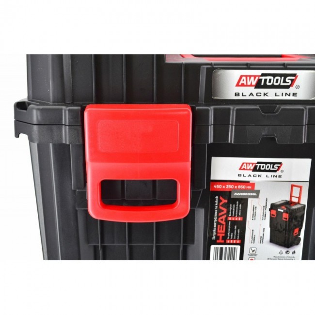 AWTOOLS TOOLBOX ON WHEELS 450x360x640mm HEAVY