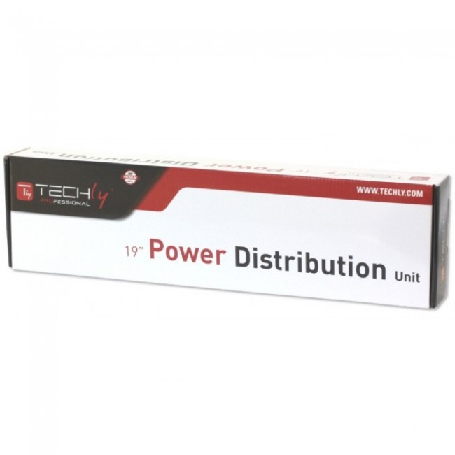 Techly Multi-Socket 8 Sockets for Rack 19