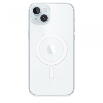 Transparent Apple case with MagSafe for iPhone 15 Plus