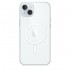 Transparent Apple case with MagSafe for iPhone 15 Plus