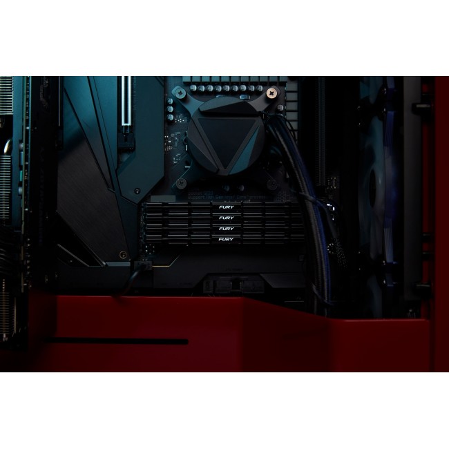 Kingston Technology FURY 32GB 3600MT/s DDR4 CL16 DIMM (Kit of 2) 2RX8 Renegade Black Kingston Technology FURY 32GB 3600MT/s DDR4 CL16 DIMM (Kit of 2) 2RX8 Renegade Black