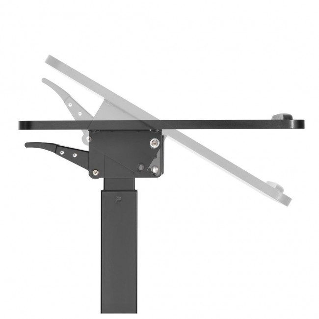 Maclean Laptop Table, Height Adjustable, for Standing Up Work, Max Height 113cm, MC-892B Maclean Laptop Table, Height Adjustable, for Standing Up Work, Max Height 113cm, MC-892B