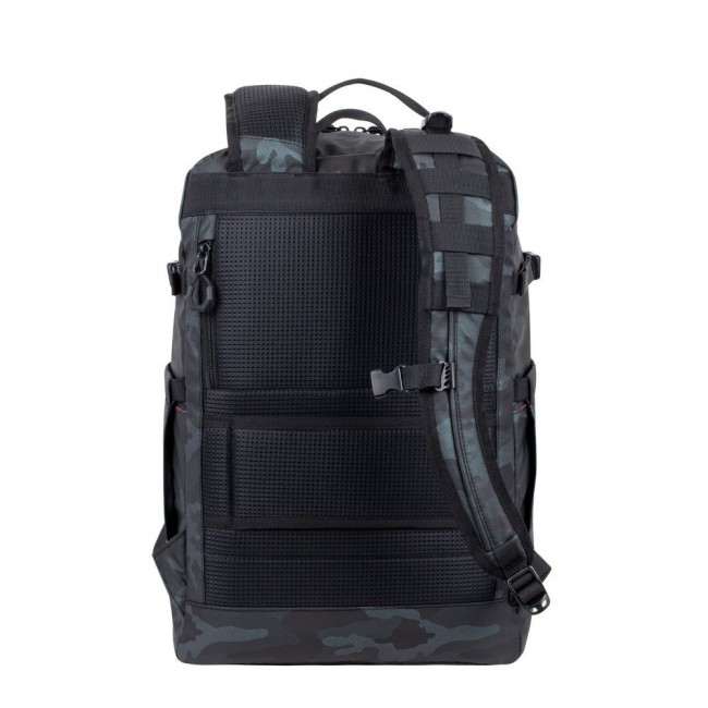 Rivacase Sherwood backpack Rucksack Camouflage, Navy Polyester, Polyurethane