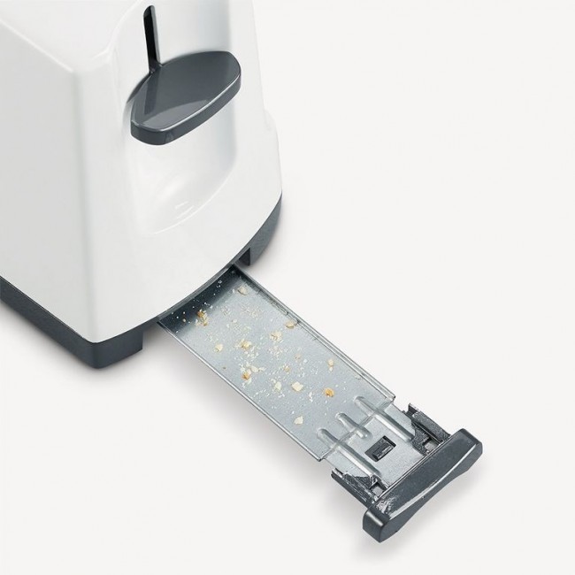 Severin AT 2232 toaster 2 slice(s) 800 W Grey, White Severin AT 2232 toaster 2 slice(s) 800 W Grey, White