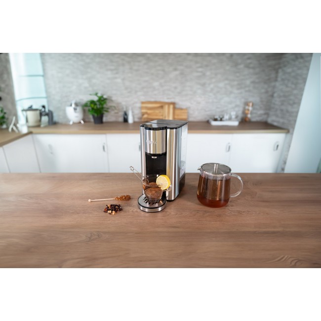 Unold Ava electric kettle 2.5 L 2600 W Black, Silver
