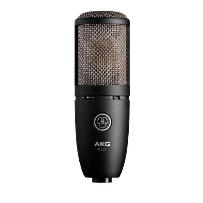 AKG P220 - large-diaphragm condenser microphone, black AKG P220 - large-diaphragm condenser microphone, black
