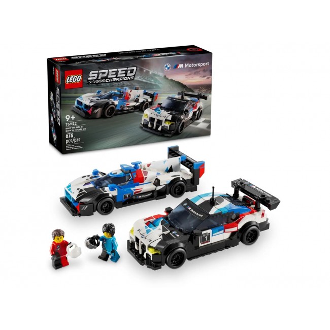 LEGO SPEED CHAMPIONS 76922 BMW M4 GT3 & BMW M Hybrid V8 LEGO SPEED CHAMPIONS 76922 BMW M4 GT3 & BMW M Hybrid V8