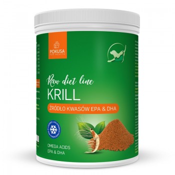 POKUSA RawDietLine Krill - supplements for dogs and cats - 700g
