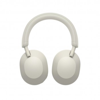 Sony WH-1000XM5 Headset Wired & Wireless Head-band Calls/Music Bluetooth Silver, White