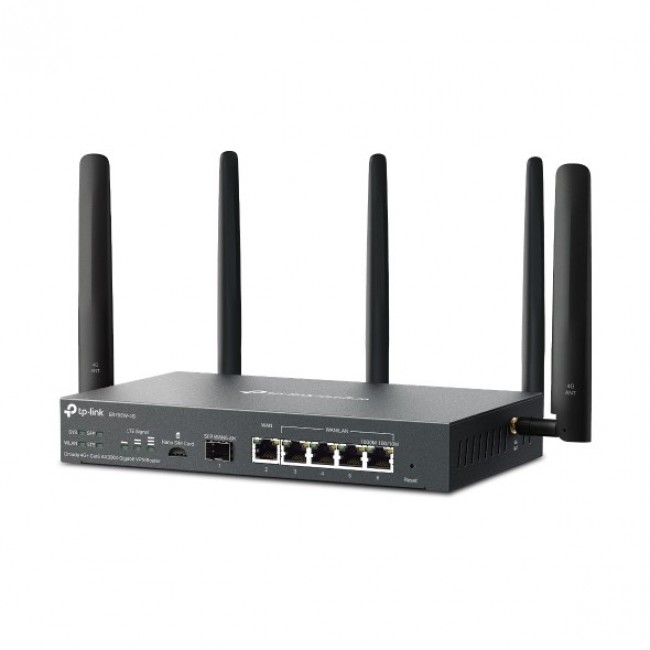 TP-Link Omada 4G+ Cat6 AX3000 Gigabit VPN Router TP-Link Omada 4G+ Cat6 AX3000 Gigabit VPN Router