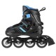 NILS EXTREME NH18191 2IN1 SKATES BLACK/BLUE SIZE. S (29-33) WITH INTERCHANGEABLE HOCKEY SKATES