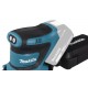 Makita DBO480Z portable sander Random orbital sander 14000 OPM Black, Blue 210 W