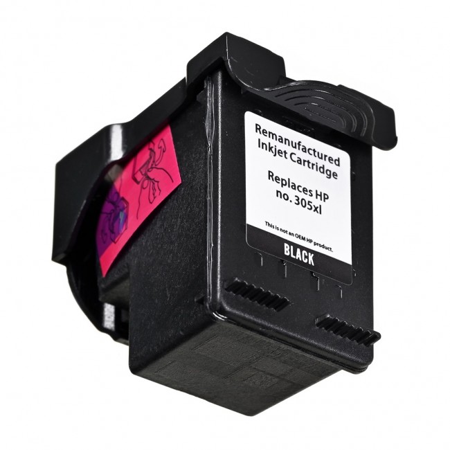 Superbulk ink for HP 305XL 3YM62AE reg SPB-305XLB, 18 ml, black