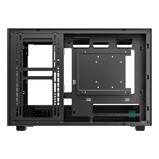 DeepCool CH260 WOOD Micro Tower Black, Wood